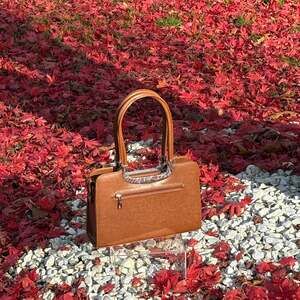 Rhenew Top Handle Bag (brown)